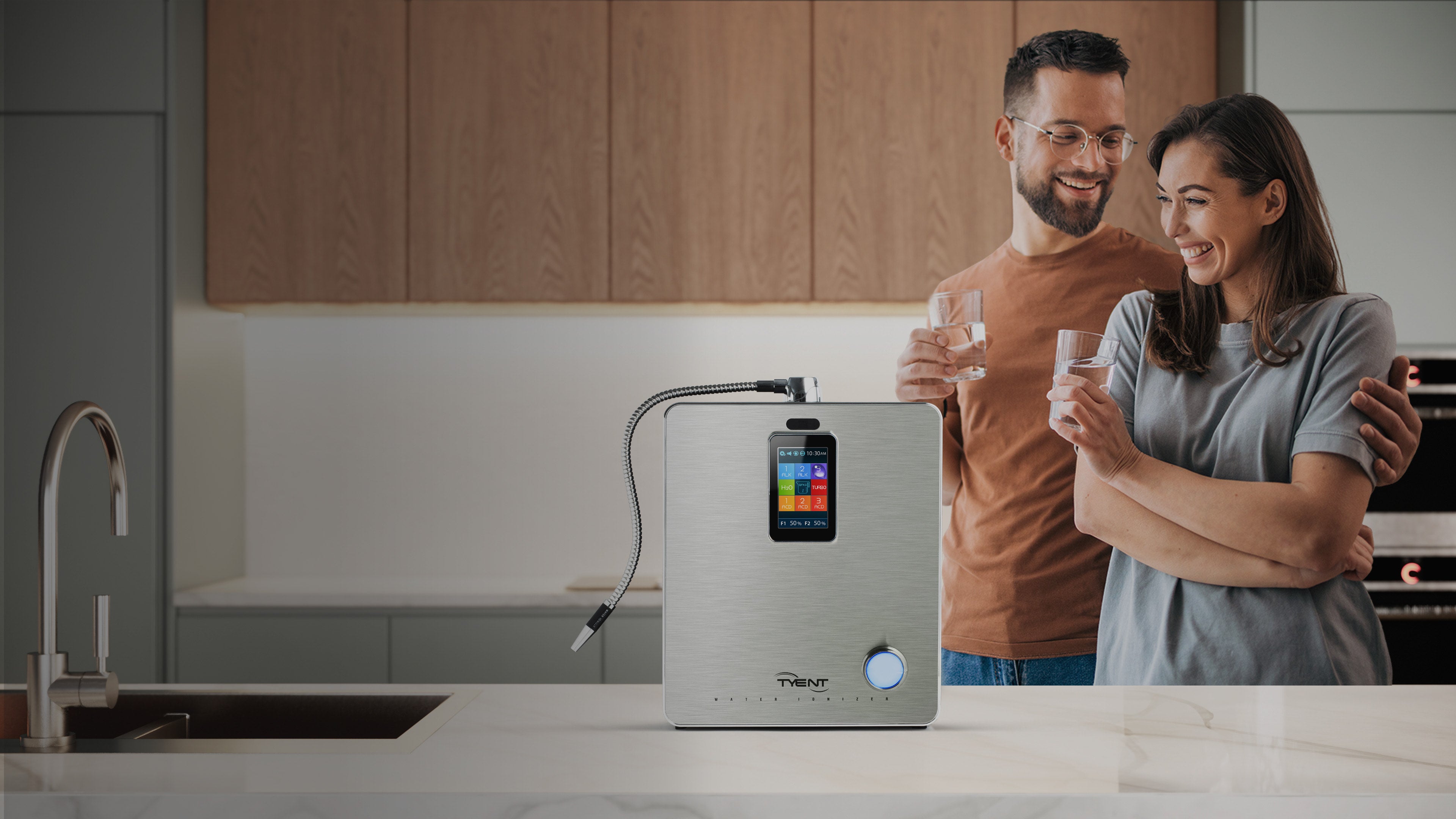 Tyent ACE-13 Water Ionizer Review in kitchen